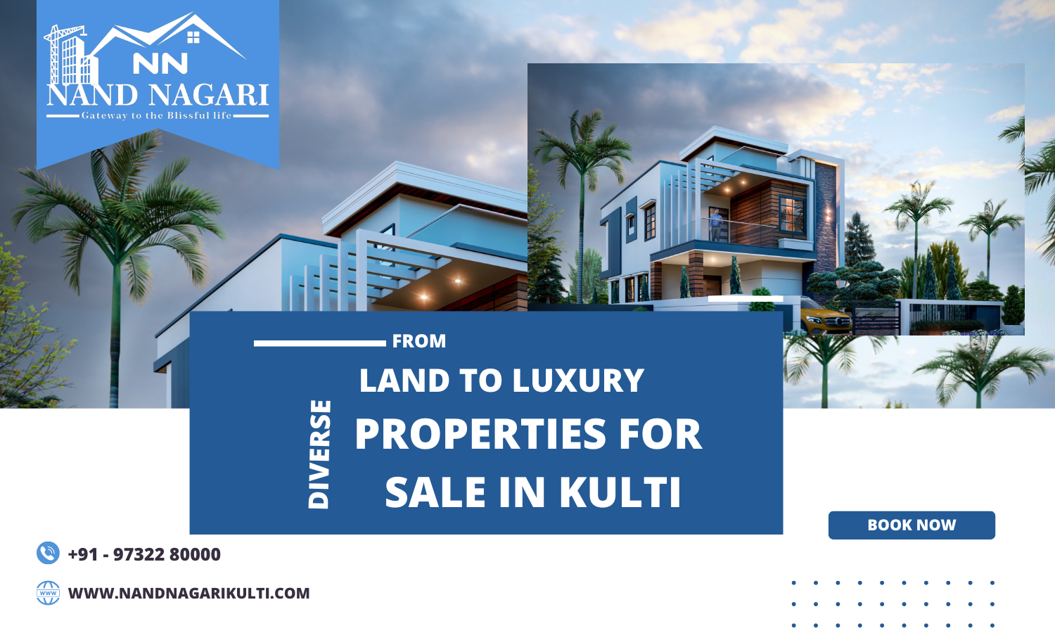 From Land to Luxury: Diverse Properties for Sale in Kulti